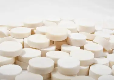 Bone button blanks, cut and ready for turning