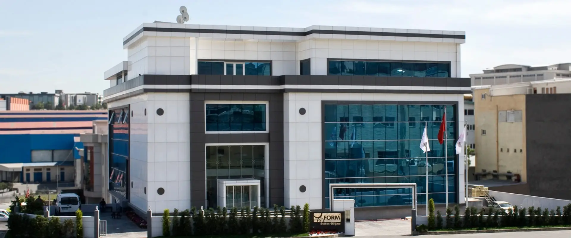The Form Button head office and factory building in Esenyurt, Istanbul