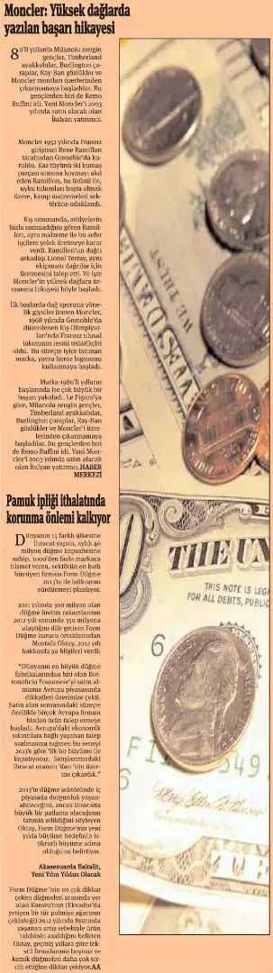 Haberin taranmış hali: Aksesuarda Bakalit Yeni Yılın Yıldızı Olacak/Ekonomi Gazetesi
