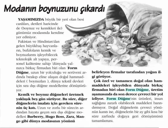 Haberin taranmış hali: Modanın Boynuzunu Çıkardı /Ortadoğu Gazetesi